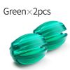 Fishing Rod Fixed Ball Rod Ball Mini Protection Anti-Collision Rod Retractor Fishing Rod Stopper Fishing Accessories - Green 2PCS