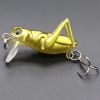 Fishing Bionic Grasshopper Lure; Wobbler Hard Bait For Freshwater 3g/0.11oz 35mm/1.38in - Color-B