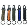 Mountaineering Survival Keychain Outdoor Hand Knitted Eagle Beak Buckle Keychain - ORANGE