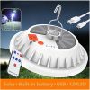 600W USB+solar Led Light Large 120LED Solar Light Market Night Light Solar Light Outdoor Lighting UFO Solar Light - Remote Control - 120 LEDs