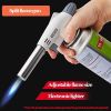 1pc Flame Gun Welding Gas Torch; Multifunctional Barbecue Torch Burner For Camping BBQ Desserts; Soldering; Cooking Heating Tool - 1pc