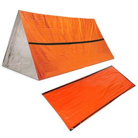 Outdoor Life Bivy Emergency Sleeping Bag Thermal Keep Warm Waterproof Mylar First Aid Emergency Blanke Camping Survival Gear - B - China