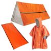 Outdoor Life Bivy Emergency Sleeping Bag Thermal Keep Warm Waterproof Mylar First Aid Emergency Blanke Camping Survival Gear - C - United States