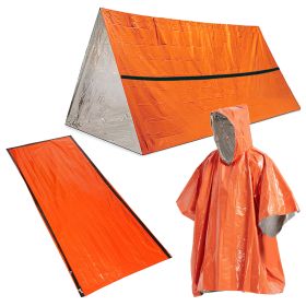 Outdoor Life Bivy Emergency Sleeping Bag Thermal Keep Warm Waterproof Mylar First Aid Emergency Blanke Camping Survival Gear - C - China