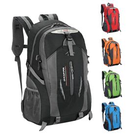 36L Outdoor Backpack Waterproof Daypack Travel Knapsack - Black