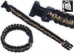 Survival Bracelet Paracord SUBA-CAMO - SUBACAMO