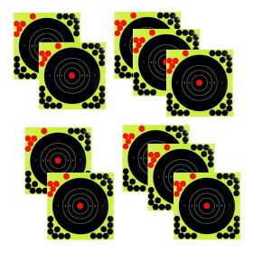 Shooting Training Targets Practice Paper - 10pcs size: 20X20cm / stick