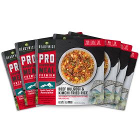 6 CT ReadyWise Pro Adventure Meal Beef Bulgogi and Kimchi Fried Rice - RW05-194