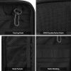 EDC Pouch Tool Pocket Organizer Molle Tool Pouch For Men, Nylon Compact Organizer For Multitools - Black