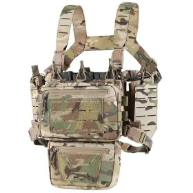 Chest Rig Tactical Chest Rig Molle Modular Micro Fight Chest Rigs With Magazine Pouch For Outdoor Hunting Aisoft - CP