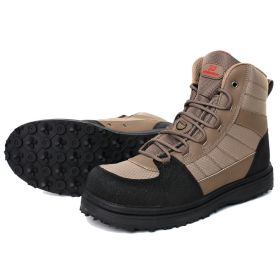 Kylebooker Cleated Sole Wading Boot, Rubber Sole Bottom Wading Shoe Men's Women's WB003 - US 12