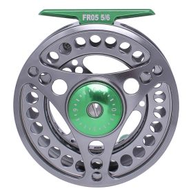 Kylebooker FR05 Fly Fishing Reel Large Arbor 2+1 BB with CNC-machined Aluminum Alloy Body and Spool in Fly Reel - 7/8wt