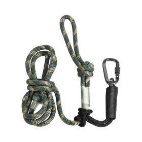 Outdoor Hunting Survival Tree Stand Safety Rope for Climbing - As pic show - 9 ft