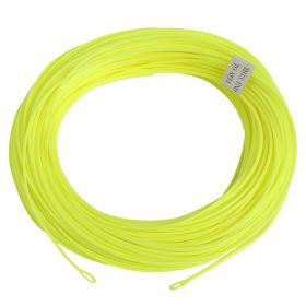 Kylebooker WF3F-WF8F WITH WELDED LOOP Fish Line Weight Forward FLOATING 100FT Fly Fishing Line - Fluo Yellow - WF5F