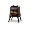 Outdoor Portable Folding Charcoal BBQ Grill Stove - Black - BBQ Grill