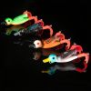 1pc Soft Fishing Lure Duck Artificial Bait With Rotating Legs; Cool Fishing Bait 9cm/11g 3.5in/0.39oz - Brown