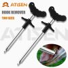 ATISEN Aluminum Alloy Tube Hook Remover; 304 Stainless Steel Hook; PP Handle; Outdoor Fishing Accessories - Black - S