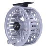 Kylebooker Fly Fishing Reel Large Arbor with Aluminum Body Fly Reel 3/4wt 5/6wt 7/8wt - Silver - 3/4wt