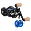 Left Handed Fishing Reel with Spool Carbon Fiber Drag - Blue