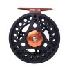 Kylebooker Fly Fishing Reel Large Arbor with Aluminum Body Fly Reel 3/4wt 5/6wt 7/8wt - Black - 7/8wt