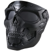 Skull Mask Full Face Tactical Masks For CS Survival Games Shooting Cosplay Movie Paintball Halloween Scary Masks - BrownGrey