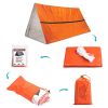 Outdoor Life Bivy Emergency Sleeping Bag Thermal Keep Warm Waterproof Mylar First Aid Emergency Blanke Camping Survival Gear - A - United States