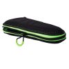 Tactical Handgun Case Pistol Rug - Black with Green - 10in