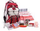 64 Piece Survival Back Pack (Red) - RWBRWN01-621GSG(RED)