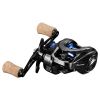 Left Handed Fishing Reel with Spool Carbon Fiber Drag - Blue