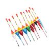 10pcs Fishing Floats Set Buoy Bobber Fluctuate Mixed Size Color Float Buoy Pesca Light Stick Floats - 10pcs/set