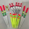 15pcs Fishing Floats Set; Fishing Floats With Rubbers; Fishing Bobbers; Fishing Buoys; Fishing Tackle - Float Set