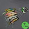 3pcs/7pcs Shrimp Lure Fishing Lures Artificial Bait - 7pcs