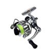 Mini XM100 Fishing Reel Stainless Steel Bait Casting Fishing Reels; Fishing Tackle Accessories - Green