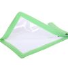 4 Packs Fishing Lure Wraps Clear PVC Protective Covers - Green - 4 Pack Large 7.48in x 3.89in