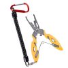 Multifunction Fishing Tools Accessories for Goods Winter Tackle Pliers Vise Knitting Flies Scissors 2021 Braid Set Fish Tongs - red and black