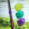 Fishing Rod Fixed Ball Rod Ball Mini Protection Anti-Collision Rod Retractor Fishing Rod Stopper Fishing Accessories - Green 2PCS