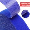 Back-to-back Velcro Fishing Rod Nylon Self-adhesive Tape Hook Hair Same Body Velcro Fishing Tools Data Cable Power Cable Managem - Thebluecoloris3mx2