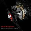 Baitcasting Fishing Reel 17.5lbs Max Drag Baitcasters 17+1 BB 7.1:1 Gear Ratio Baitcast Fish Reel High Speed Long Cast Distance - Right Hand