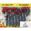 Strike King Rage Craw 4" Blue Flake Soft Bait Lure (7 Pk) - Strike King