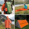 Outdoor Life Bivy Emergency Sleeping Bag Thermal Keep Warm Waterproof Mylar First Aid Emergency Blanke Camping Survival Gear - C - China