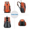 36L Outdoor Backpack Waterproof Daypack Travel Knapsack - Orange