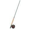 Kylebooker Fly Fishing Combo Kit 3/4/5/6/7/8 Weight Starter Fly Fishing Rod and Reel Kit  with One Travel Case - 5wt 9'0''4pc Rod,5/6 Reel