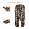 Kylebooker 3D Bionic Maple Leaf Hunting Ghillie Suit Camouflage Sniper Clothing - S