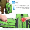 36L Outdoor Backpack Waterproof Daypack Travel Knapsack - Green