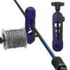 Fishing Tools Portable Fishing Line Winder Reel Line Spooler Machine Spinning &amp; Baitcasting Reel Spooling Carp Fishing Equipment - Blue Black