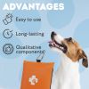 Animal First Aid Kit Portable Pet Emergency Kit of 17 Pcs Lightweight Dog Travel Pet First Aid Kit for Dogs and Cats with Zipper Carabiner - Purevacy